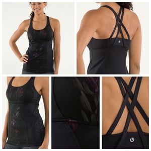 Lululemon Energy Tank Crossback Midnight Iris